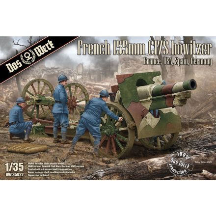Das Werk French 155mm C17S howitzer makett
