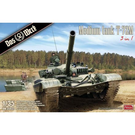 Das Werk Medium Tank T-72M (3in1) makett