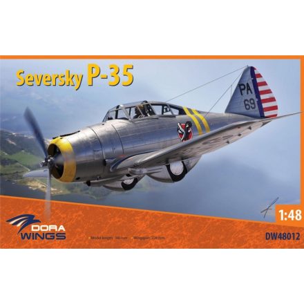 Dora Wings Seversky P-35 makett