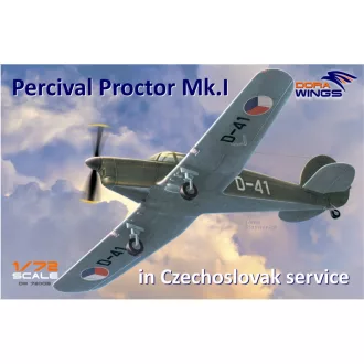   Dora Wings Percival Proctor Mk.1 marking of Czechoslovakia makett