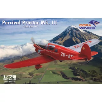 Dora Wings Percival Proctor Mk.III civil registration makett