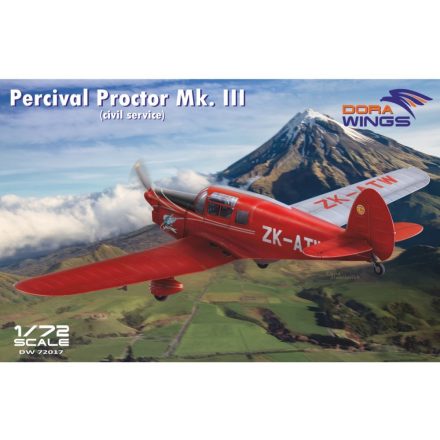Dora Wings Percival Proctor Mk.III civil registration makett