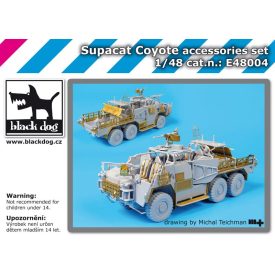 Black Dog Supacat Coyote accessories set