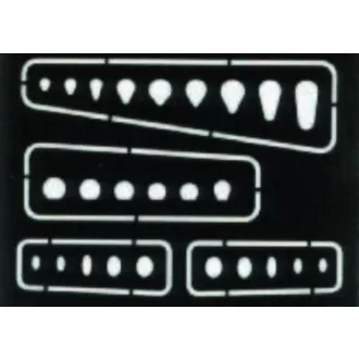 Eduard Oval & oblong covers sablon