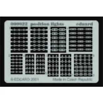 Eduard Position lights sablon