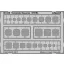Eduard Template Squares STEEL sablon