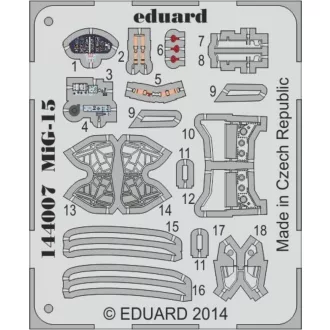 Eduard MiG-15 for Eduard fotómaratás