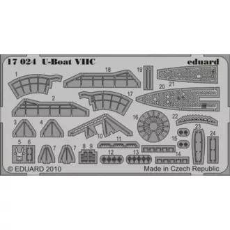 Eduard U-Boat VIIC (REV) fotómaratás