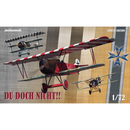 Eduard Du doch nicht!! Albatros D.V's, Fokker Dr. I's and Fokker D.VII makett