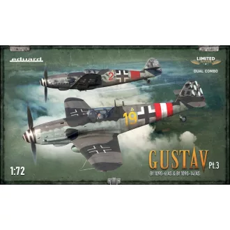   Eduard - GUSTAV Pt. 3 DUAL COM Limited Edition repülő makett