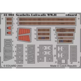 Eduard Seatbelts Luftwaffe WWII