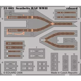 Eduard Seatbelts RAF WWII