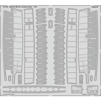 Eduard Spitfire Mk.IXc landing flaps AIRFIX fotómaratás