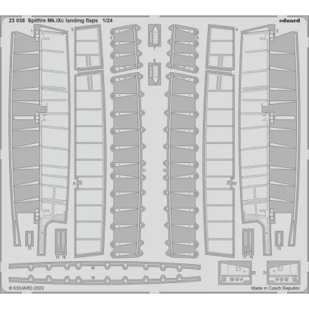 Eduard Spitfire Mk. IXc landing flaps (Airfix)