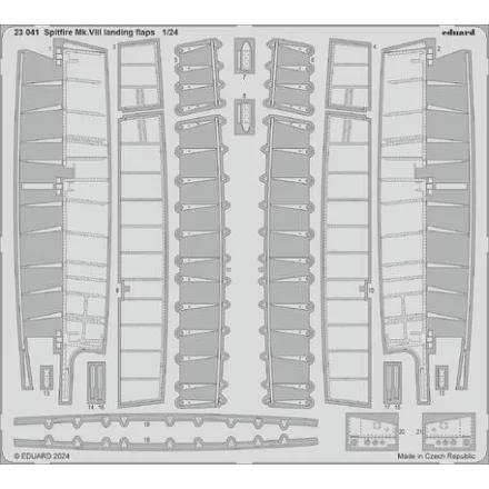 Eduard Spitfire Mk. VIII landing flaps (Airfix)