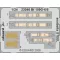 Eduard Bf 109G-5/6 seatbelts STEEL for Airfix fotómaratás