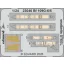 Eduard Bf 109G-5/6 seatbelts STEEL for Airfix fotómaratás
