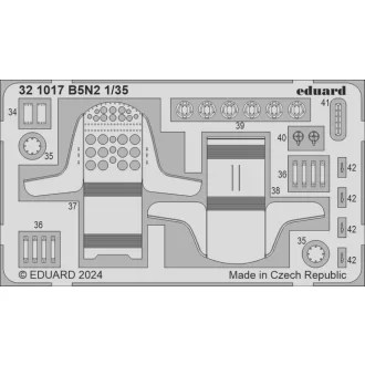 Eduard B5N2 BORDER MODEL fotómaratás