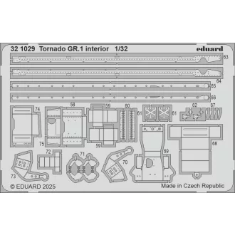 Eduard Tornado GR.1 interior for Italeri fotómaratás