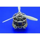 Eduard A6M2 Zero type 21 engine für Tamiya Bausatz 60317 fotómaratás