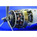 Eduard A6M2 Zero type 21 engine für Tamiya Bausatz 60317 fotómaratás