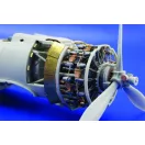 Eduard A6M2 Zero type 21 engine für Tamiya Bausatz 60317 fotómaratás