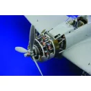 Eduard A6M2 Zero type 21 engine für Tamiya Bausatz 60317 fotómaratás