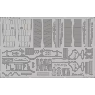 Eduard He 111 undercarriage (Revell)