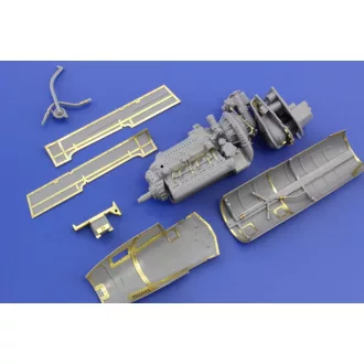 Eduard P-51D engine for Tamiya fotómaratás
