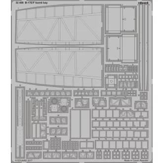 Eduard B-17E/F bomb bay for HKM fotómaratás