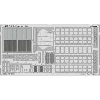 Eduard P-51D-15 exterior for REVELL fotómaratás