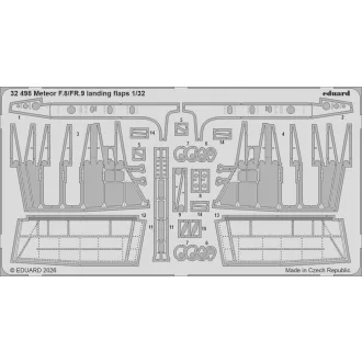   Eduard Meteor F.8/FR.9 landing flaps for Revell fotómaratás