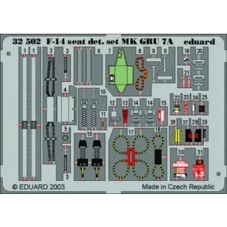   Eduard F-14A Tomcat ejection Seat für Tamiya Bausatz fotómaratás
