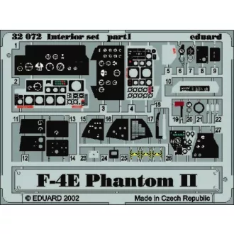   Eduard F-4E Phantom Interior für Tamyia Bausatz fotómaratás