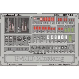 Eduard P-51D placards