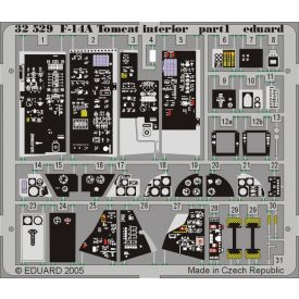 Eduard F-14A interior (Tamiya)