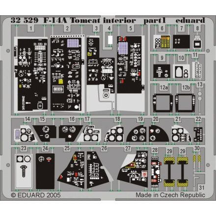 Eduard F-14A interior (Tamiya)