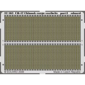 Eduard CH-47 Chinook cargo seatbelts (Trumpeter)