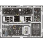 Eduard CH-47D Chinook interior (Trumpeter)