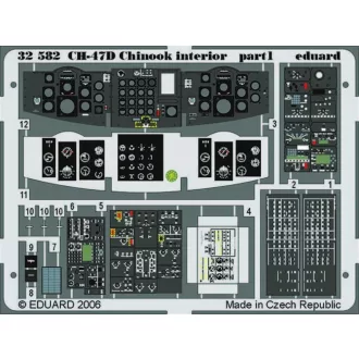   Eduard CH-47D Chinook interior für Trumpeter-Bausatz fotómaratás