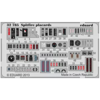 Eduard Spitfire placards fotómaratás