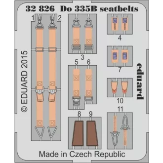 Eduard Do 335B seatbelts for Hong Kong Mod. fotómaratás