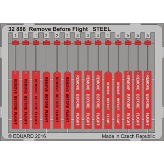 Eduard Remove Before Flight STEEL fotómaratás