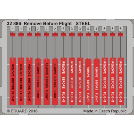 Eduard Remove Before Flight STEEL