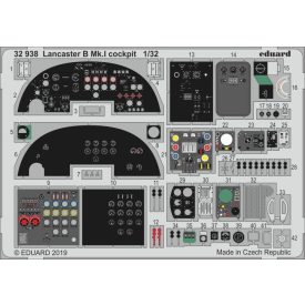Eduard Lancaster B Mk. I cockpit (Hong Kong Models)