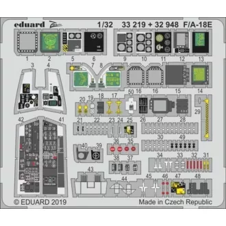 Eduard F/A-18E interior for Revell fotómaratás