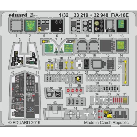 Eduard F/ A-18E interior (Revell)