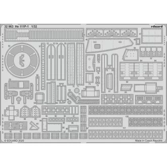 Eduard He 111P-1 for Revell fotómaratás