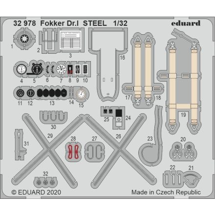 Eduard Fokker Dr. I STEEL (Meng)