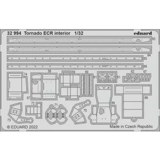 Eduard Tornado ECR interior for ITALERI fotómaratás